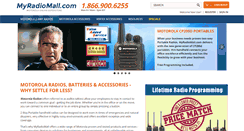 Desktop Screenshot of myradiomall.com