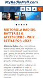 Mobile Screenshot of myradiomall.com